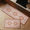 FRESHMINT Anti Fatigue Kitchen Mats Set 2 PCS Waterproof NonSkid Medallion Kitchen Rugs Cushioned Kitchen Floor Mats for