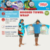 Thomas Friends Kids Super Soft BathPoolBeach Soft Cotton Terry Hooded Towel Wrap 24 in x 50 in 100 Officially Licensed P