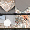 Pauwer Anti Fatigue Kitchen Mat Set of 2 Non Slip Kitchen Mats for Floor Cushioned Kitchen Rugs Comfort Standing Mat Far