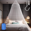 Sublaga Mosquito Net for Bed Large White Bed Canopy for Girls Hanging Bed Net Easy Installation Ideal for Bedroom Decora