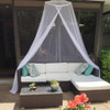 Sublaga Mosquito Net for Bed Large White Bed Canopy for Girls Hanging Bed Net Easy Installation Ideal for Bedroom Decora
