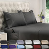 DREAMCARE Queen Sheet Set 4 pcs Cooling Sheets up to 21 Deep Pocket Queen Sheets Hotel Luxury Sheets Pillowcases Superio