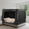 Borna Bed Tent Bed Canopy Twin Size Portable Sleeping Tents Dream Tents Indoor for Kids and Adult Breathable Privacy Spa
