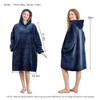 AmyHomie Wearable Blanket Hoodie for Adults TeensOversized Sherpa Hooded BlanketWarm Cozy Blanket Sweatshirt as Christma