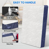 TICONN 2PK Plastic Mattress Bag for Moving Storage Waterproof Mattress Protector Cover HeavyDuty Mattress Moving Supplie