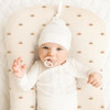 Konssy Muslin Baby Lounger Cover 2 Pack 100 Cotton Newborn Lounger Cover Soft and Breathable Baby Nest Slipcover for Boy