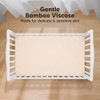 KeaBabies 2Pack Baby Crib Sheets for Boys Girls 52x28 Viscose Derived from Bamboo Toddler Bed Sheets Neutral Fitted Crib