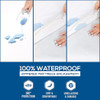 Utopia Bedding Mattress Protector Zippered Queen Size 100 Waterproof Bed Bug and Dust Mite Proof Mattress Encasement Abs