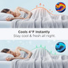 Bedsure Cooling Comforter King Size Cooling Blankets for Hot Sleepers Lightweight Comforter for Summer with DualSided Co