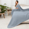 Comfy Cubs Muslin Blanket for Adults Queen 90 x 90 6 Layer Soft Breathable Lightweight Muslin Adult Blanket Machine Wash