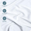 Bare Home Fitted Bottom Sheet Queen Size Premium 1800 Microfiber UltraSoft Hotel Luxury Deep Pocket Durable and Long Las