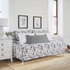 Laura Ashley Home Daybed Set Lightweight Bedding with Matching Shams Pillow Cover Home Decor for All Seasons Amberley Bl