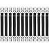 Boao 12 Pcs Bed Sheet Clips Straps Sheet Corner Straps Holder Adjustable Mattress Clips Elastic Bed Grippers Suspender F