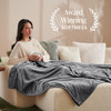 Bare Home Fleece Blanket FullQueen UltraSoft Lightweight for Bed Sofa and Couch Luxury Microplush Cozy Warm Blanket Full
