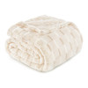 Exclusivo Mezcla Fleece Throw Blanket for CouchSuper Soft and Warm Lightweight Checkered Pattern Blankets for All Season