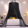 VETHIN Double Layer Princess Round Dome Canopy Bed Curtain for Girls AdultsChildren Dreamy Mosquito NetCute Bedroom Deco