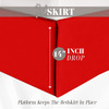 Elegant Comfort 1500 Premier Wrinkle Fade Resistant Hotel Quality Bed SkirtDust Ruffle Pleated Tailored 14inch Drop Quee