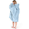 Bare Home Sherpa Fleece Wearable Blanket Oversized Wearable Blanket Hoodie Adult Size Warm Cozy Soft Blanket Comfortable