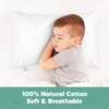 KeaBabies Toddler Pillowcase 13x18 Organic Cotton Toddler Pillowcase for Kids Boys Girls Soft Durable Cotton Cover for M