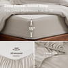 Bedsure Duvet Cover with Fitted Sheet Queen Warm Deep Pocket Hotel Luxury Soft Double Brushed Bedding Set with Zipper Cl