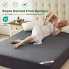 Waterproof Mattress Protector Queen Size Mattress Pad Fitted 618 Deep Pocket 3D Air Fabric Breathable Bed Mattress Cover