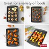 GoodCook 15 x 105 Nonstick Carbon Steel Baking Pan Raised Wire Rack Pizza Crisper Crispy Bacon Multipurpose Cooking Shee