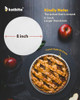 Katbite Heavy Duty Parchment Rounds 8 Inch 200 Pcs Parchment Paper Rounds Available Uses for Cake Baking Air Fryer Liner