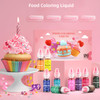 Food Coloring for Baking 26 Vibrant Cake Coloring Liquid Set for Dessert Decorating Food Grade Food Dye for IcingFondant