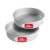Fat Daddios Anodized Aluminum Round Cake Pans 2 Piece Set 8 x 2 Inch