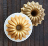 Nordic Ware Lotus Bundt Pan Gold 5 Cup Capacity