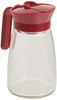 GoodCook Everyday 12 oz Syrup Dispenser Easy Pour Spout Waffle Pancake Syrup Dispenser Container Glass Syrup Bottle for