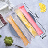 160 Disposable Ice Popsicle Mold Bags BPA Free Freezer Tubes With Zip Seals For Healthy Snacks Yogurt Sticks Juice Fruit
