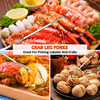 Seafood Crab Crackers and Tools 21 Pcs Crab Leg Crackers Nut Cracker Set Seafood Tools Include 5 Crab Crackers 5 Lobster
