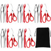 Seafood Tools Set 21 Pcs Crab Crackers and Tools Nut Cracker Tool Crab Leg Crackers Tool 5 Crab Crackers 5 Lobster Shell