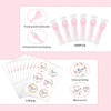 100 PCS Aluminium Foil Baking Cups Mini Cake Pans with Lids and 100 PCS Spoons 5 oz Disposable Baking Cups Foil Ramekins