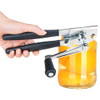 Manual Can OpenerEasyGrip Hand Crank Can Opener for Seniors Arthritis Ergonomic Manual Opener Heavy Duty for Large Cans