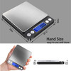 Fuzion Digital Gram Scale with 2 Trays 500g 001g Small Jewelry Scale 6 Units Gram Scales Digital Weight Gram and Oz Tare