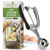 Spring Chef Small 1 Tablespoon Stainless Steel Cookie Scoop for Baking Multifunctional 60 Cookie Dough Scoop with Trigge
