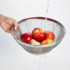 Juvale Stainless Steel Fine Mesh Strainer Durable RustResistant Mesh Colander Ergonomic Handle Rice Colander UltraFine F