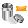 Accmor 1 Pack Powdered Sugar Shaker Duster Cinnamon Shaker Flour Sifter Fine Mesh Stainless Steel Dredge for Baking Soda