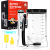 FUNGYAND Pancake Batter Dispenser 900ML 4 Cups Capacity EasyPour Tool for Pancakes Cupcakes Waffles Muffins More Precise