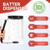 FUNGYAND Pancake Batter Dispenser 900ML 4 Cups Capacity EasyPour Tool for Pancakes Cupcakes Waffles Muffins More Precise