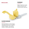 KitchenAid Citrus Juice Press Squeezer for Lemons and Limes with Seed Catcher and Pour Spout Lemon 8 Inch