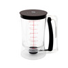 STIRLEX Pancake Batter Dispenser Baking Tool for Cupcakes Crepes Waffles Muffins Funnel Cake Griddle Breakfast Accessory