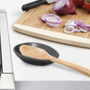 OGGI Spooner Ceramic Spoon Rest Spoon Rest for Stove Top Spoon Holder for Countertop Kitchen Decor for Counter Coffee Ba