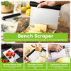 Spring Chef Dough Blender Pastry Cutter Tool Stainless Steel Pastry Blender Bench Scraper for Pizza Nut Pie Multipurpose