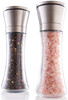Gorgeous Salt And Pepper Grinder Set Refillable Stainless Steel Combo Shakers With Adjustable Coarse Mills Enjoy Your Fa