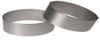 Heavy Gauge Stainless Steel Round Ring Mold 4D x 075H Pack of 2