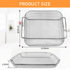 GWY Air Fryer Basket for Emeril Lagasse Everyday 360 26 QT Extra Large Air Fryer 125102 Steel Air Fryer Accessories Repl
