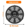 GWY Air fryer Replacement Tray for Ninja Air Fryer AF101 4 QT AF161 Max XL AF150 XL 55 Quart 82 Round Food Grade Air Fry